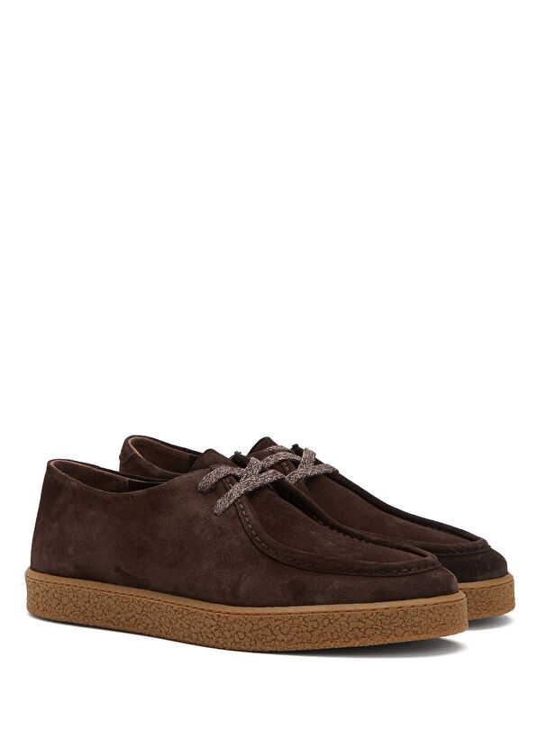 Beymen Club Brown Men's Suede Shoes - 2