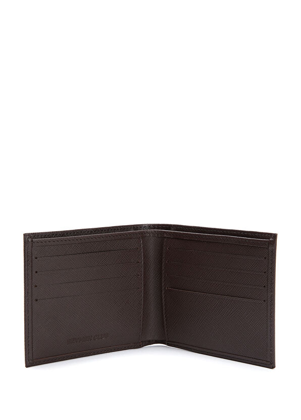 Beymen Club Kahverengi Logo Detaylı Erkek Deri Cüzdan - 3