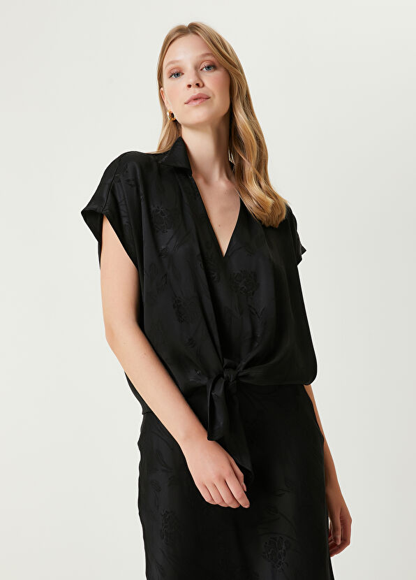 Beymen Club Siyah Jakarlı Gömlek - 4