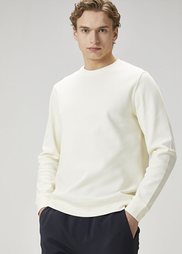 Beymen Club Krem Sweatshirt - 1