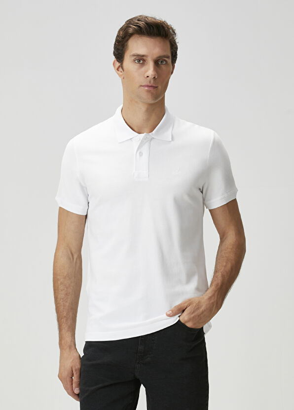 Beymen Club White Polo T-Shirt - 1