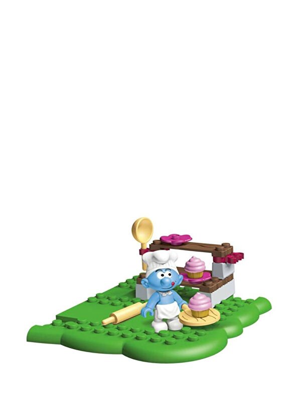 Mega Bloks Şirinler Aşçı Şirin 21 Parça 4+ Yaş Yapı Oyuncak Seti 10737 - 1