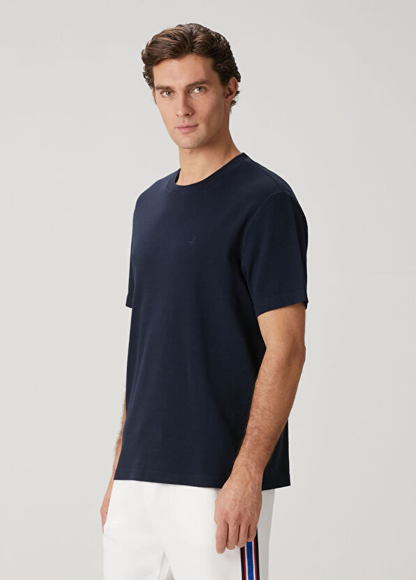 Beymen Club Lacivert Relax Fit T-shirt - 4