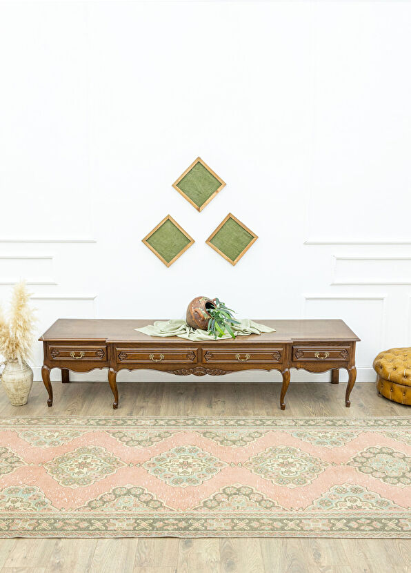 Soho Antiq Sungur Traditional Wool Runner 130 x 334 cm - 2