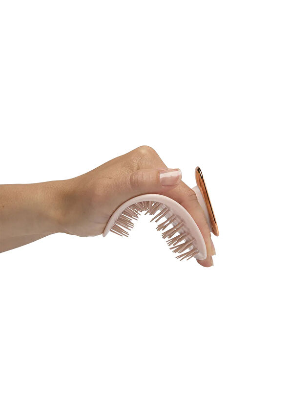 Manta Hair Original Pink Rose Gold Brush for Brittle Hair and Sensitive Scalp - 2