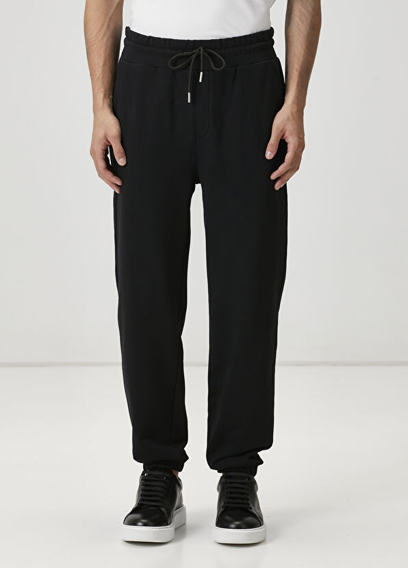 Beymen Club Black Waist Corded Jogger Sweatpants - 2