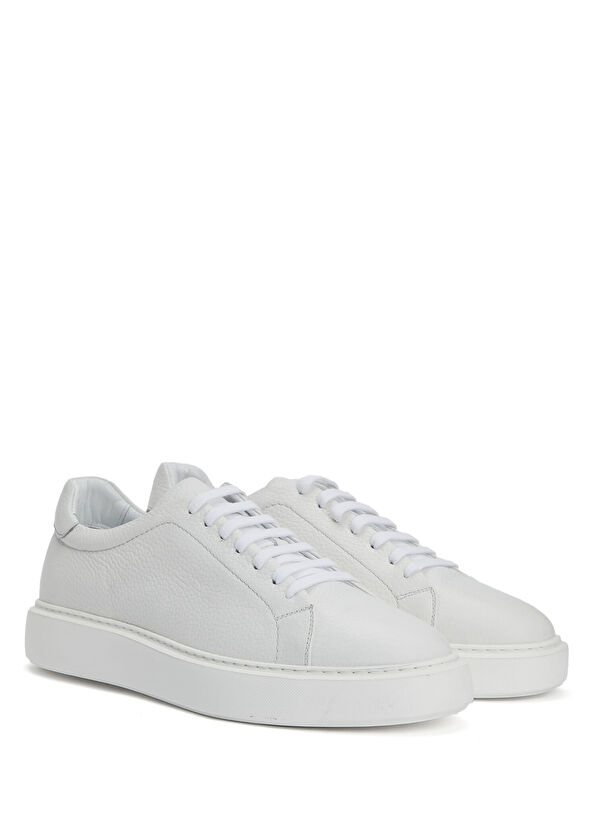 Beymen Club Beyaz Erkek Deri Basic Sneaker - 2