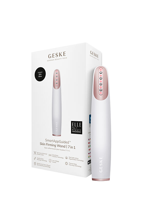 Geske Skin Firming Wand Starlight Titreşimli Kırmızı Led Terapili Sıkılaştırıcı Yüz Bakım Cihazı  - 4