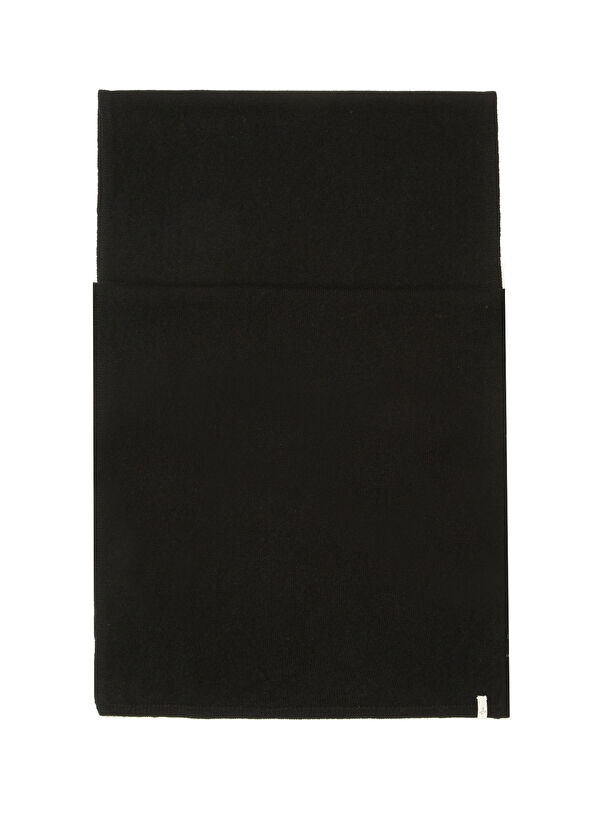 Beymen Club Black Women's Cashmere Blend Wool Scarf - 1