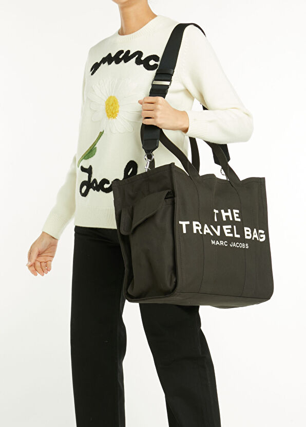 Siyah Kanvas Seyahat Çantası - Görsel 3