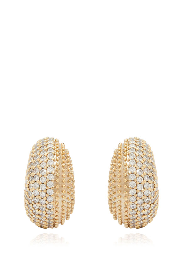 Beymen Club Zircon Stone Women's Earrings - 2