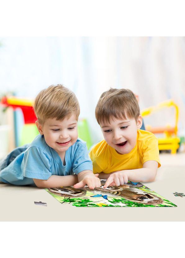 Prime3D Puzzle Sloth Plush and Selfie 48-Piece Puzzle 15804 - 4