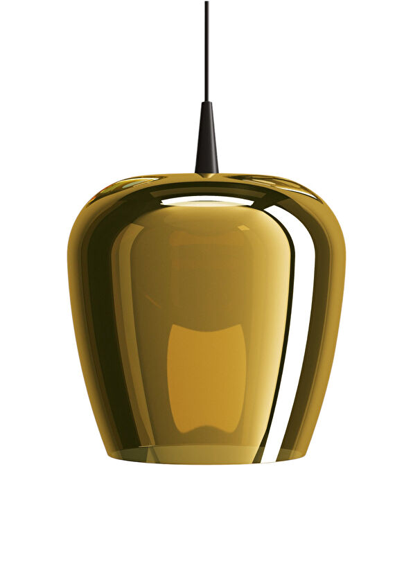 Zafferano Bilia Altın Rengi Cam Büyük Boy Sarkıt - 1