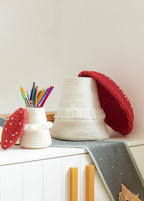Lorena Canals Big Mushroom Kids Room Basket - 4
