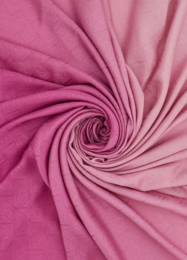 Ferragamo Pembe İpek Eşarp - 2