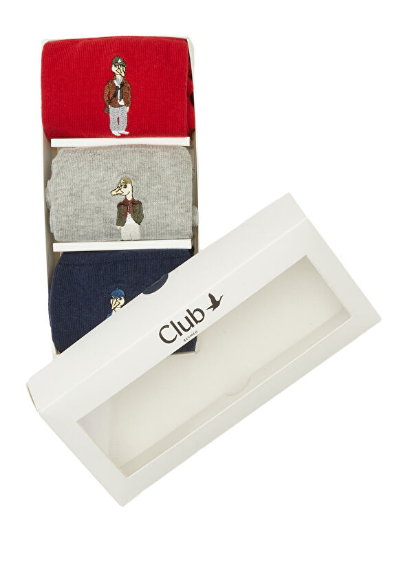 Beymen Club Clubby 3lü Erkek Çorap Seti - 4