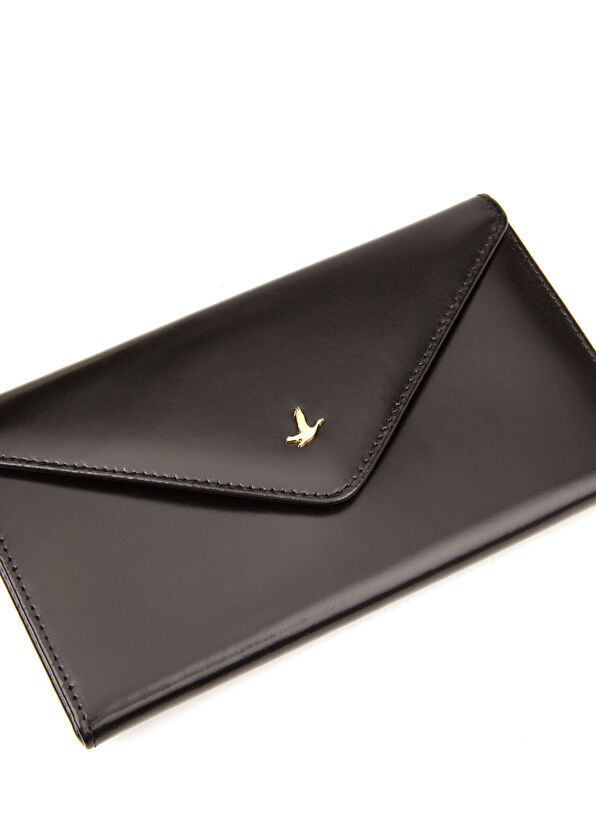 Beymen Club Milano Siyah Logolu Kadın Deri Cüzdan - 4