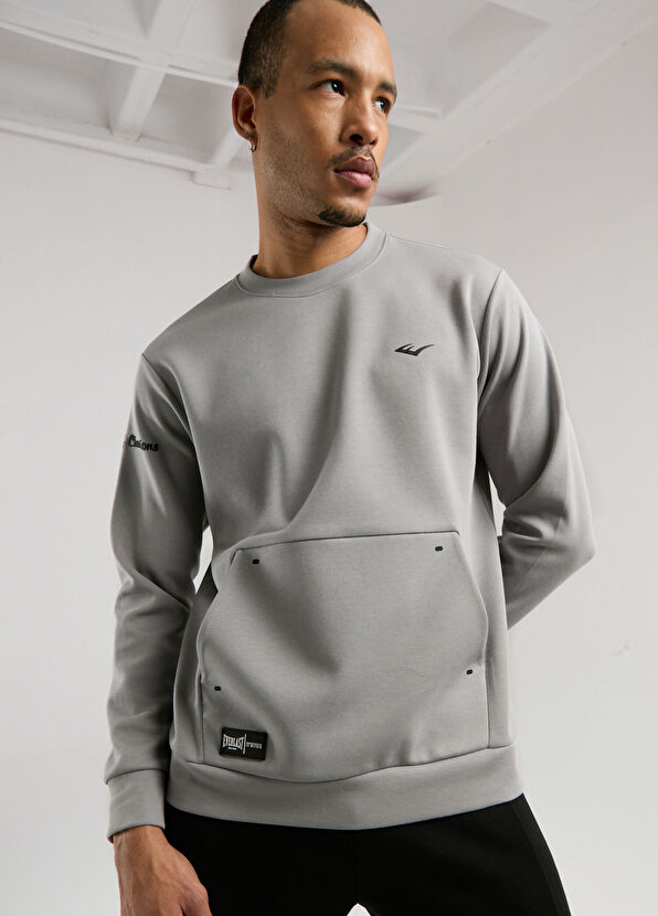 Everlast Champions Collection Gri Erkek Spor Sweatshirt - 2