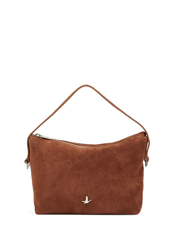 Beymen Club Burgundy Double Strap Women's Leather Bag - 1