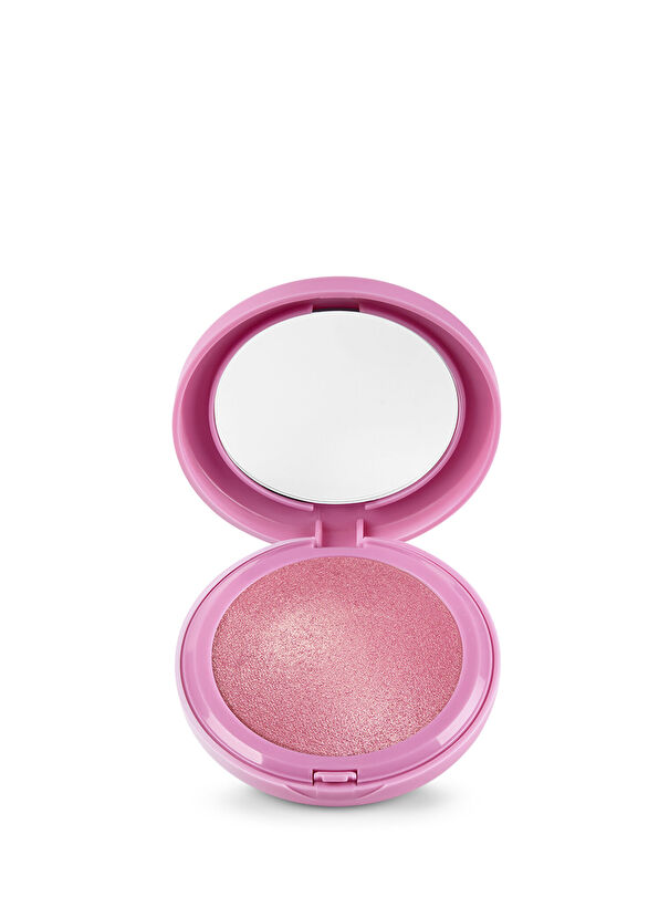 Naj Oleari Shade & Shine Luminous Blush 02 Petal Pink Parlak Bitişli ve Işıltılı Allık - 1
