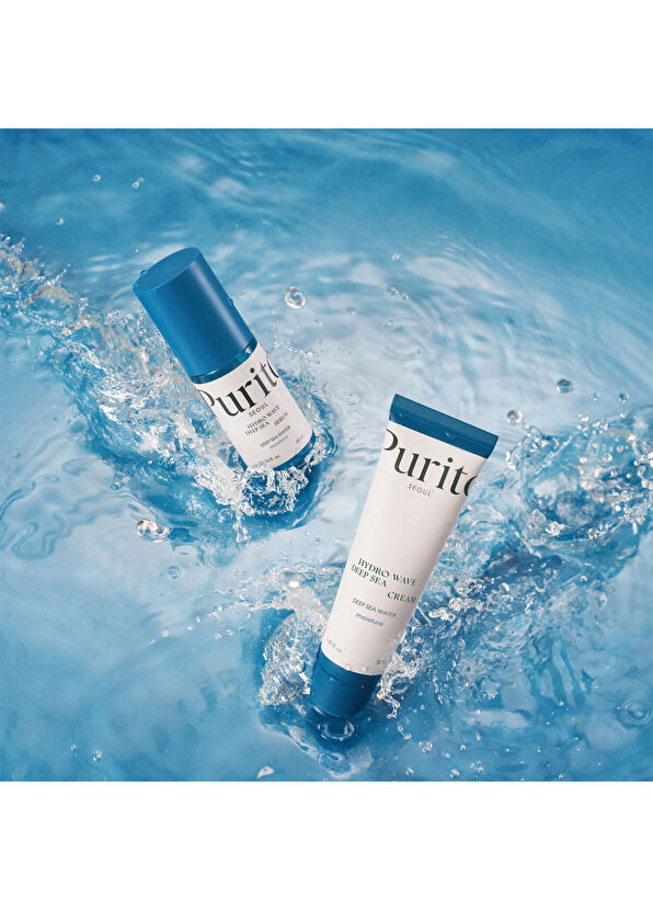 Purito Hydro Wave Deep Sea Cream Derin Deniz Sulu Yoğun Nemlendirici Krem 50ml - 2