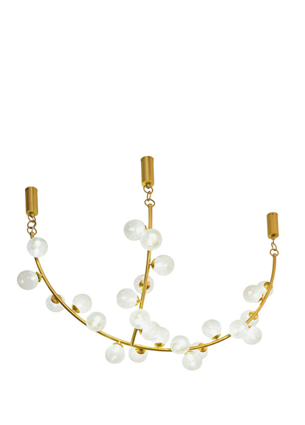 Waxy Design Studio Bubloon Mat Pirinç Avize - 1