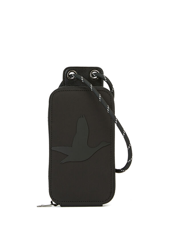 Beymen Club Black Logo Detailed Crossbody Bag - 1