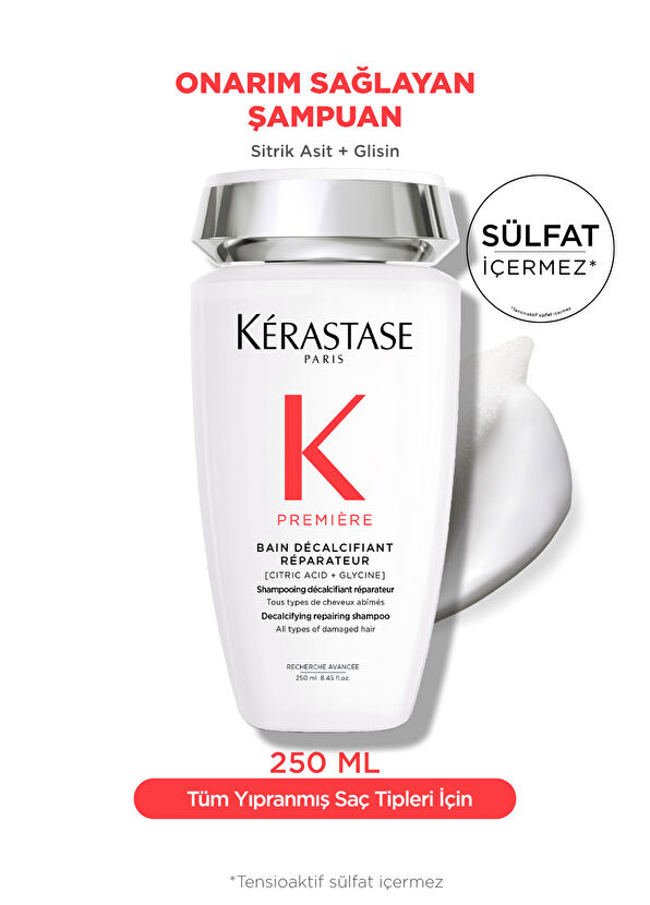 Kerastase Premiere Bain Decalcifiant Reparateur Yıpranmış Saçlar için Onarım Sağlayan Şampuan 250 ml - 2