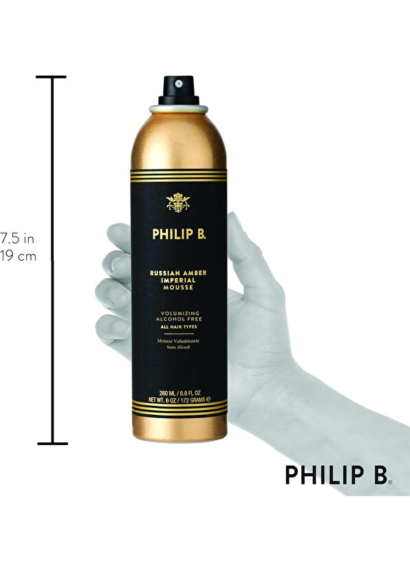 Philip B. Russian Amber Imperial Mousse Hair Mousse 200 ml - 2