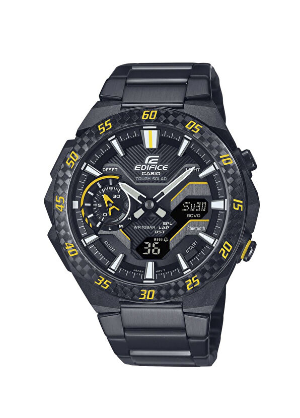 Casio Edifice ECB-2200RC-1A9DF Siyah Çelik Erkek Kol Saati - 1