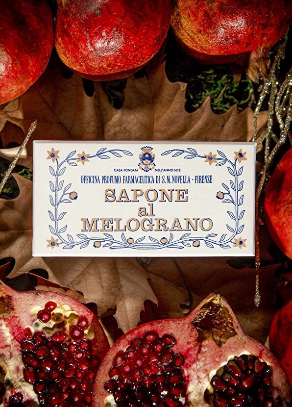 Santa Maria Novella Sapone al Melograno Bagno Hassas Ciltler Sabun - 2