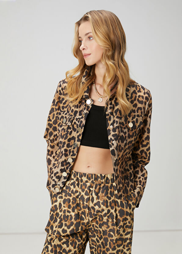 Beymen Club Leopar Desenli Ceket - 4