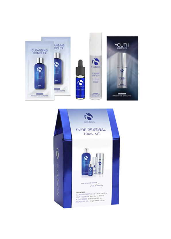 IS Clinical Pure Renewal Trial Kit Anti-Aging 4-Piece Skin Care Set - 2