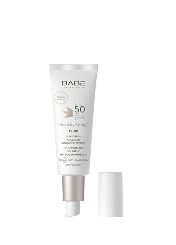 Babe Healthy Aging Fluid Sunscreen SPF50 Anti-Aging Facial Sunscreen 40 ml - 1