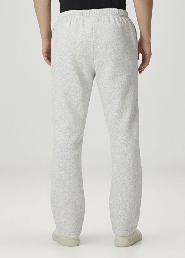 Skims Classic Straight Light Grey Sweatpants - 3