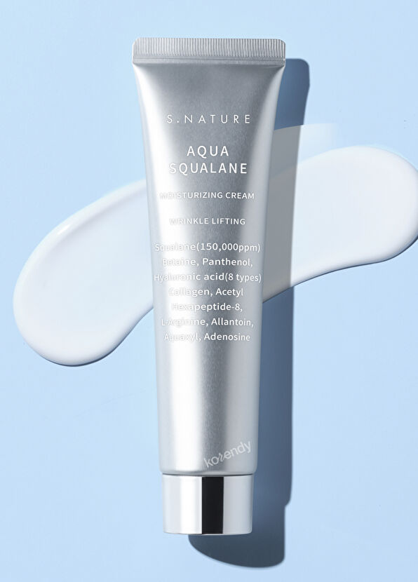 S.Nature Aqua Squalane Moisturizing Cream Anti-Dehydration and Anti-Pore Moisturizing Face Cream 80 ml - 2