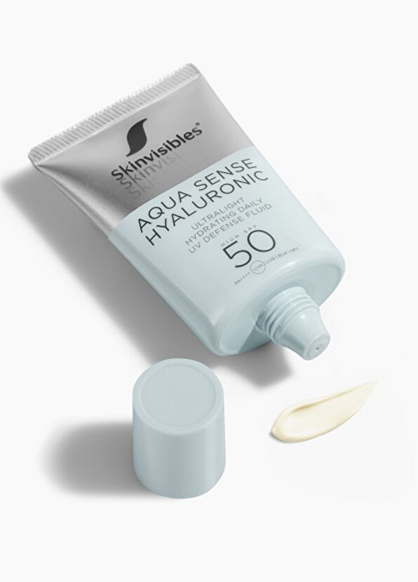 Skinvisibles Aqua Sense Hyaluronic Fluid SPF50 PA++++ Güneş Kremi 50 ml - 3