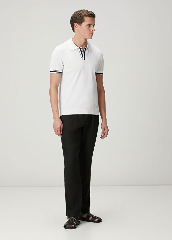 Beymen Club White Color Detail Short Sleeve Sweater - 3