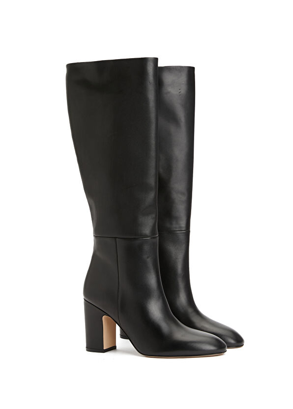 Beymen Club Siyah Kadın Deri Çizme - 2