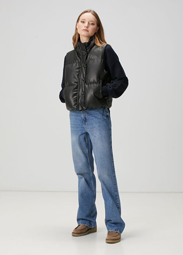 Beymen Club Black Puffer Vest - 2