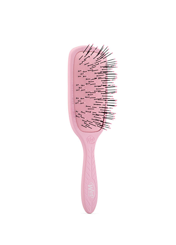 Wet Brush Go Green Paddle Detangler Pembe Kalın Telli Saçlar İçin Geniş Saç Fırçası  - 3