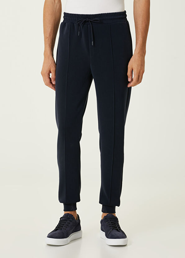 Beymen Club Lacivert Nervürlü Eşofman Altı - 2