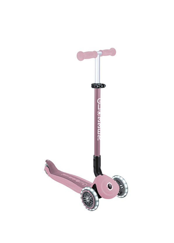 Globber Go Up Active Ecologic Berry 3 Wheel Illuminated 15 Months - 9 Years Kids Scooter - 4