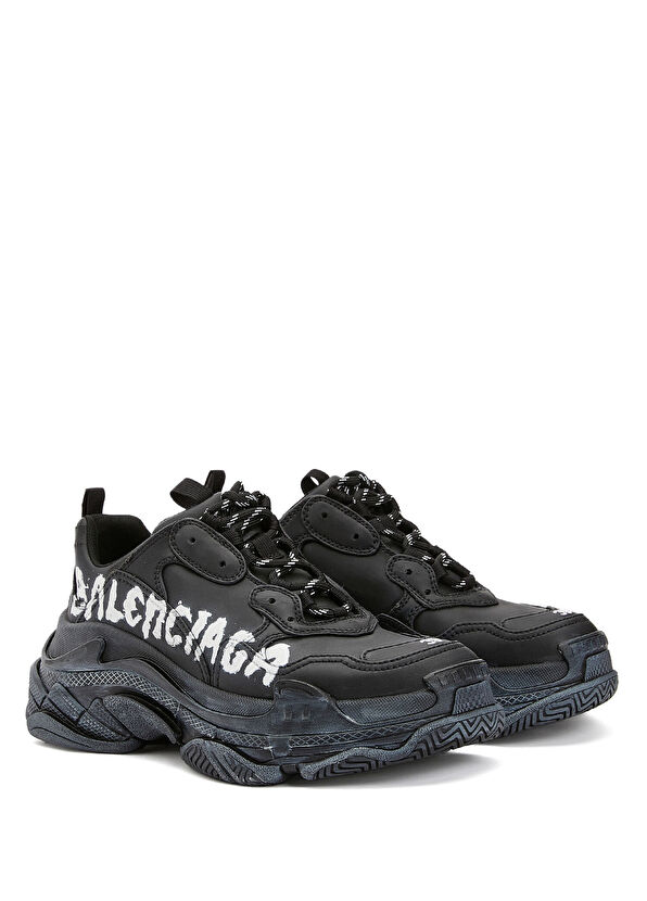 Balenciaga Siyah Kadın Sneaker - 2