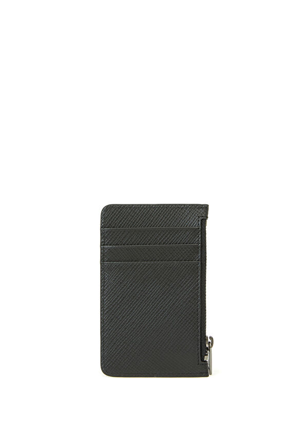 Beymen Club Black Men's Leather Card Holder - 2