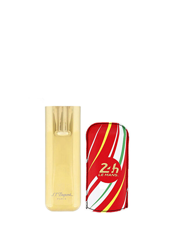 S.T. Dupont Le Mans 24H Red Twin Leather Metal Cigar Case - 2