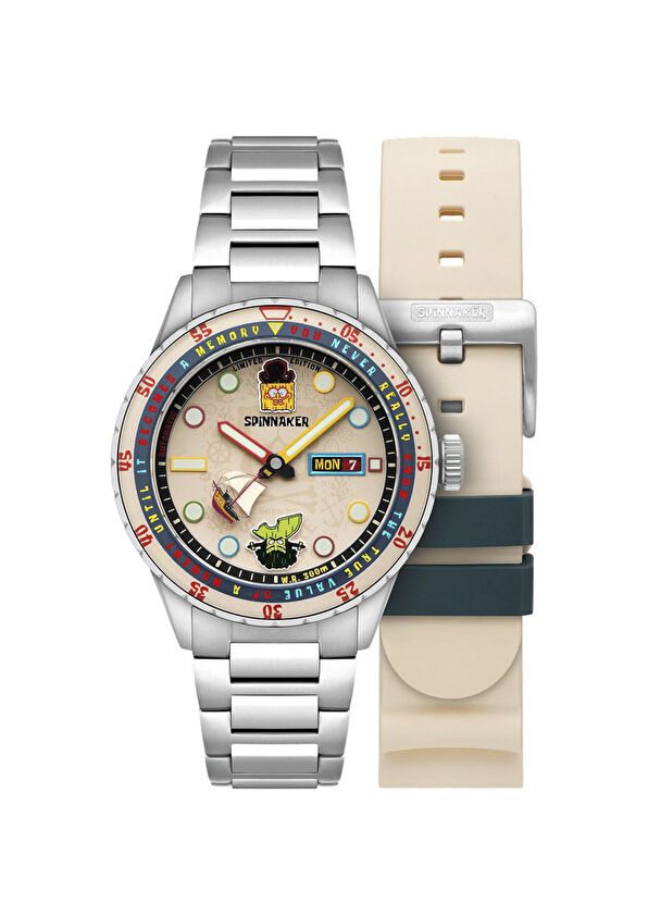 Spinnaker SP-5171-11 Metalik Gri Çelik Erkek Kol Saati - 1