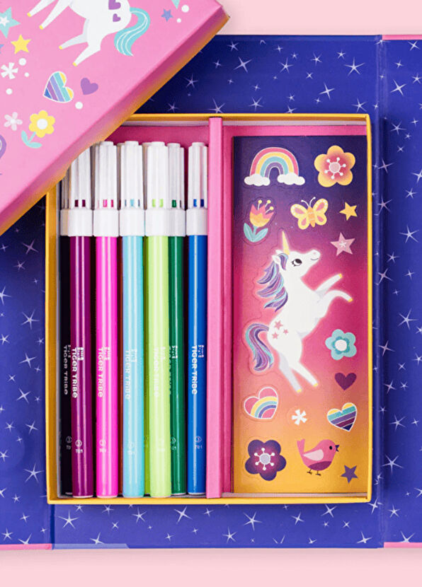 Tiger Tribe Unicorn Magic Coloring Set - 2