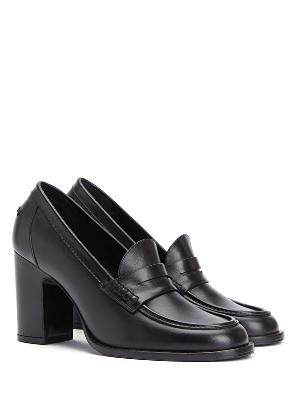 Beymen Club Black Leather Heels - 2