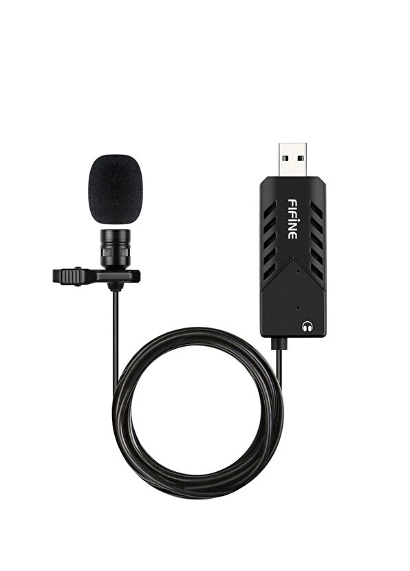 Fifine K053 Usb Siyah Yaka Mikrofonu - 1